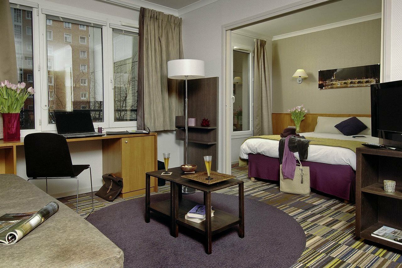 Aparthotel Adagio Porte De Versailles Issy-les-Moulineaux Exteriör bild
